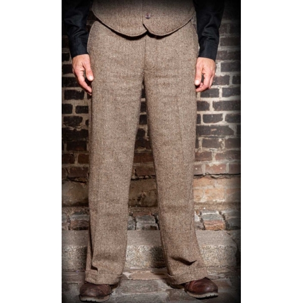 Pantalon vintage homme en laine Rumble 59.