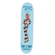 Planche de skate pin-up barbershop Tip Top pomade.