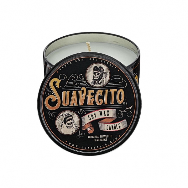 Bougie Suavecito pomade.