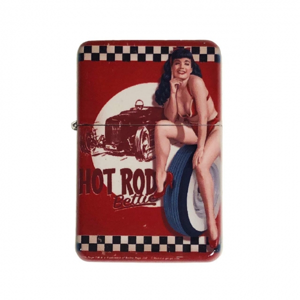 Briquet hot rod bettie page