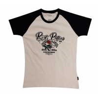 T-shirt femme kustom Rusty Pistons.