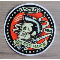 Sticker rockabilly Vince Ray.