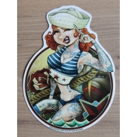 Sticker Sailor Girl.