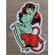 Sticker Lucky Tattoo girl Vince Ray.