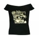 T-shirt femme hot-rod tiki Rusty Pistons.