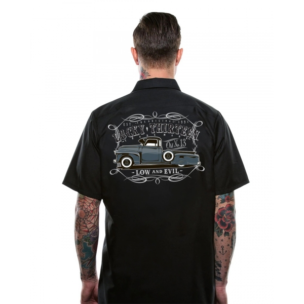 Chemise chevy Lowrider Lucky 13.