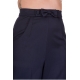 Pantalon femme vintage bleu navy.