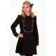 manteau officier femme vintage.