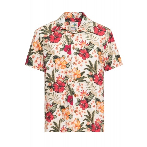 Chemise hawaienne rétro.