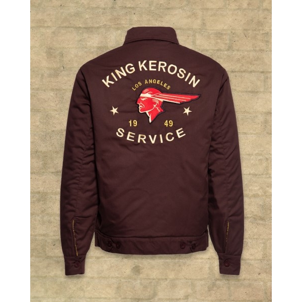 Veste pompiste années 50 King Kerosin.