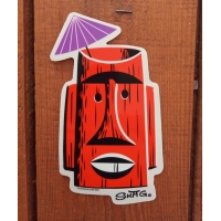 Sticker Tiki rétro.