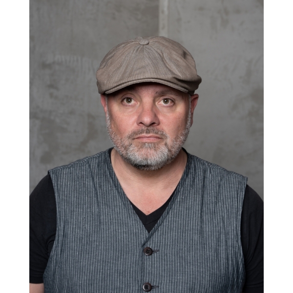 Casquette Pike Brothers HBT brown.