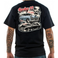 T-shirt Lucky 13 chicanos style.
