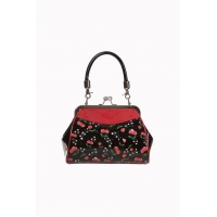 Sac à main cerises rockabilly.