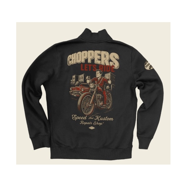 Veste Zippée Motor Wheels Clothing Let’s Ride