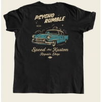  T‑shirt Psycho Rumble motor wheels