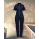 combinaison femme vintage Queen Kerosin Speedway Service vue arrière