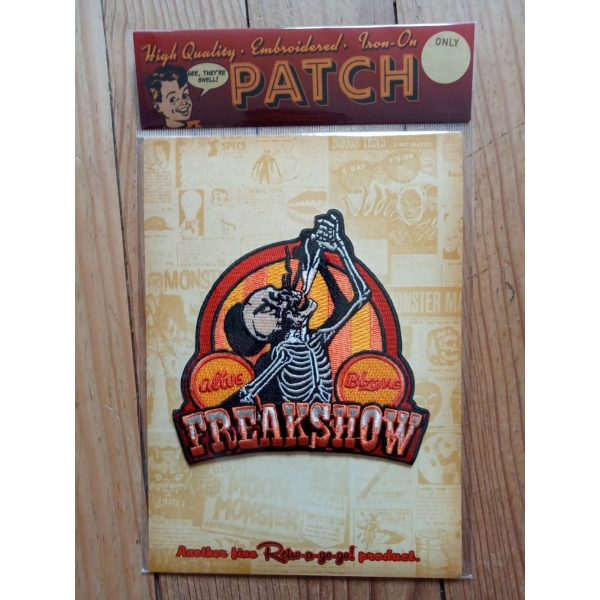Patch thermocollant Freakshow - Shop'n'roll