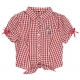 Chemise Femme Rockabilly Rouge Rusty Pistons Withla