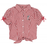 Chemise Femme Rockabilly Rouge Rusty Pistons Withla