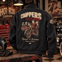 Veste Zippée Motor Wheels Clothing Let’s Ride