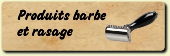 Produits barbe et rasage.